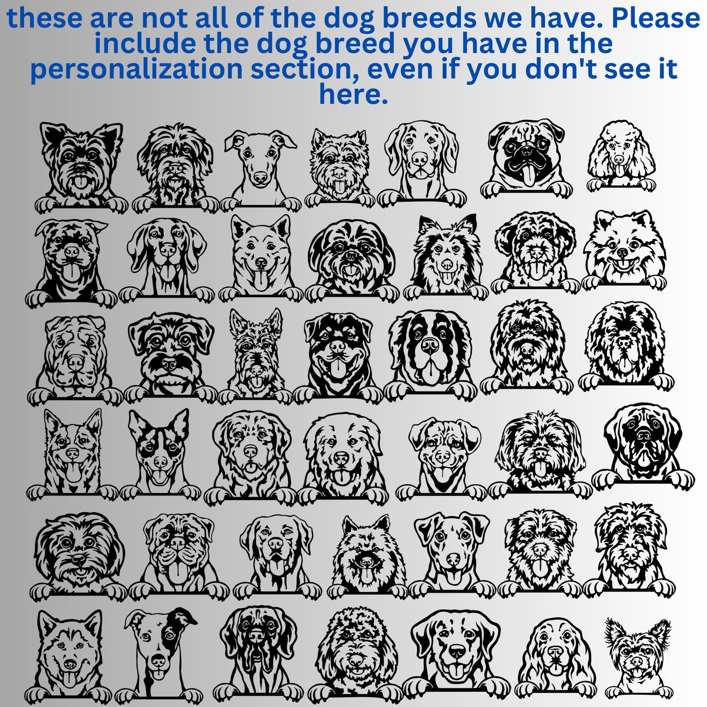 Custom Dog Breed Keychain with Name - Personalized Pet Keepsake - Stainless Steel Charm